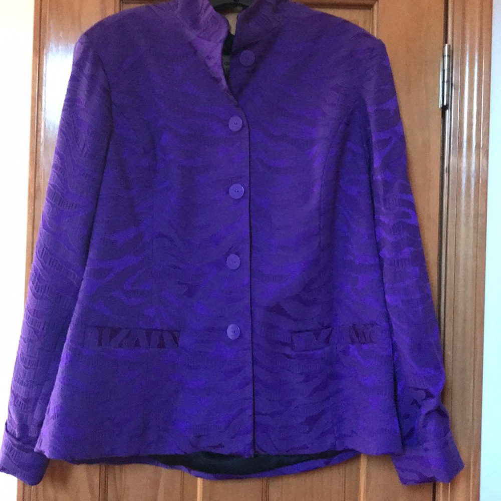 Purple blazer size XL Louis Dell’ Olio